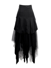 Anya Mesh Skirt In Black
